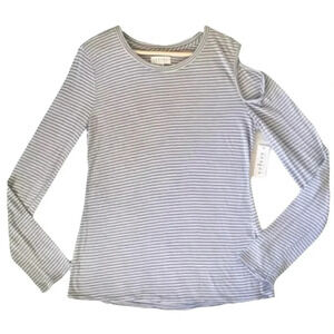 NWT Velvet Graham & Spencer Cold Shoulder Top